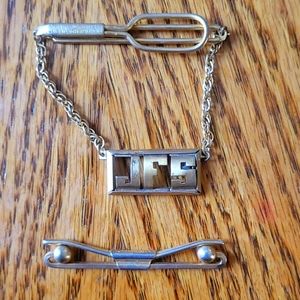 Set of 2 Vintage Swank Tie Clips